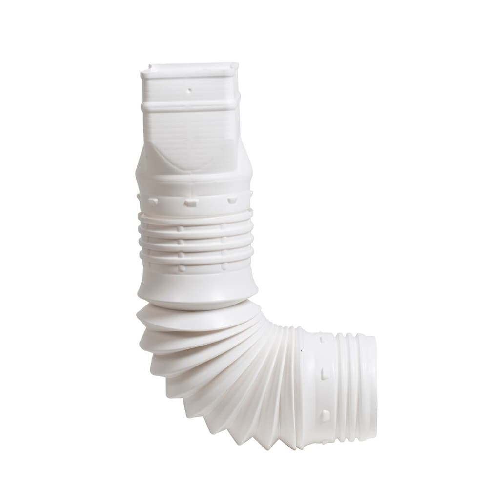 Downspout Adapter 2-In x 3-Inch White