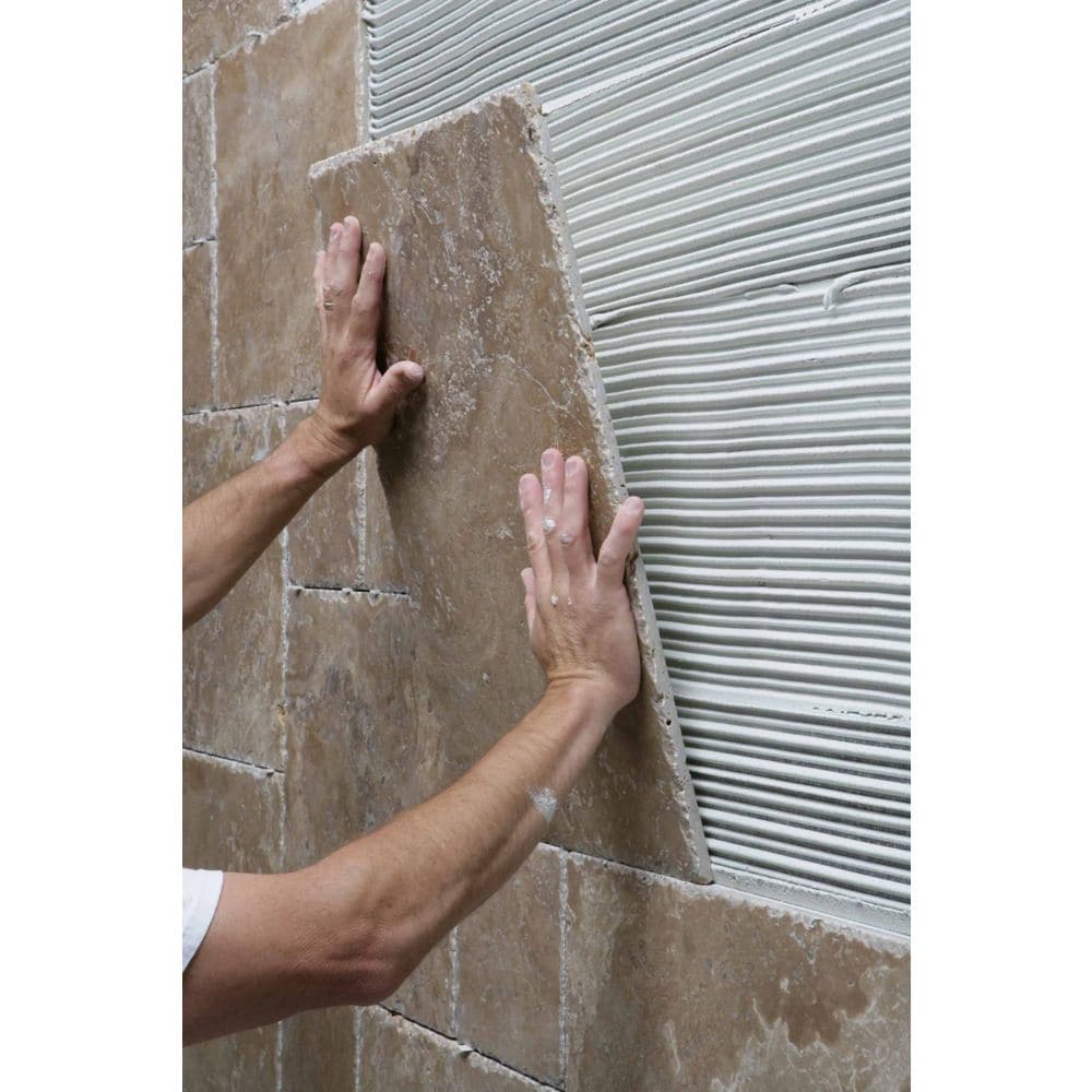 FlexBond-LFT 50lb. White Premium Medium Bed Crack Prevention Large Format Tile Mortar