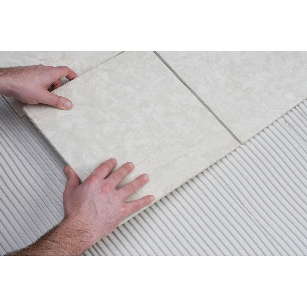 FlexBond-LFT 50lb. White Premium Medium Bed Crack Prevention Large Format Tile Mortar