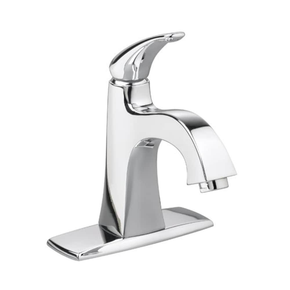 Tofino Single Hole, Single Handle Bathroom Sink Faucet in Chrome (Valve, Drain & Deck Plate Included)