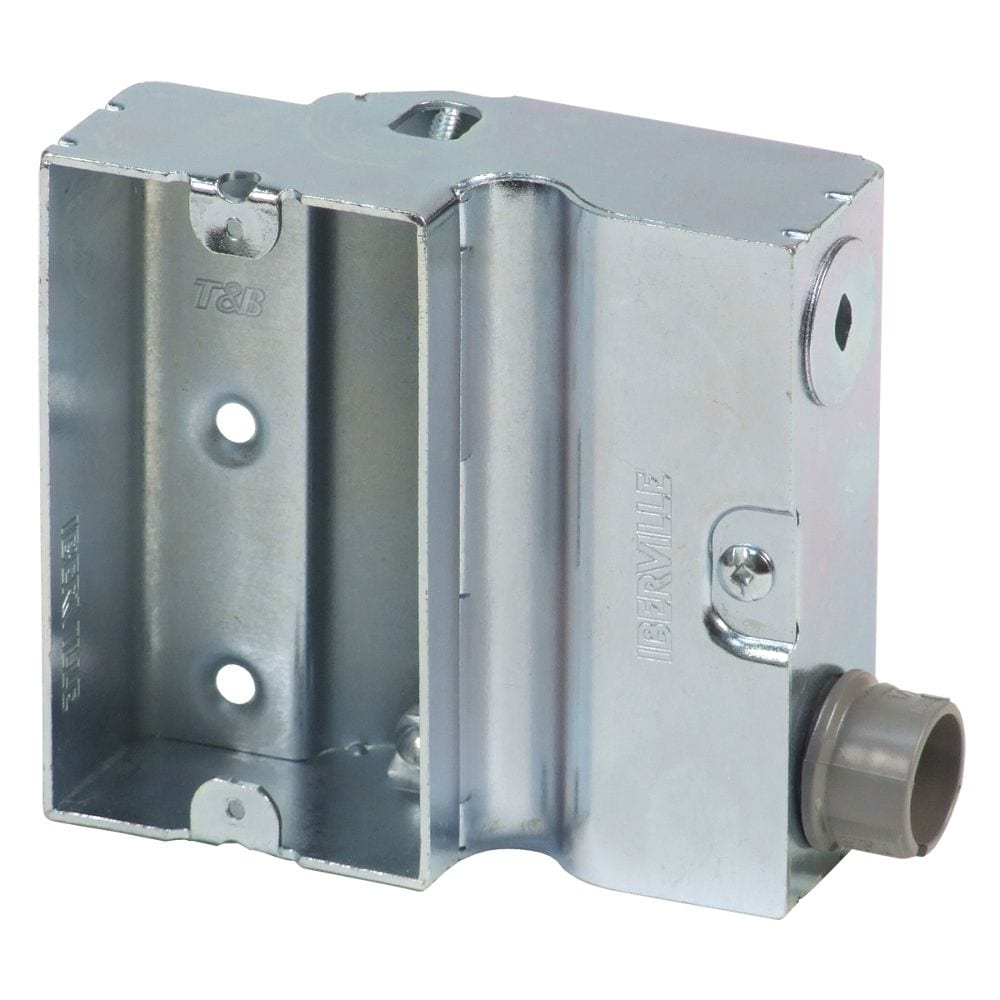 3-3/4 x 4 x 2 D. Non-Gangable 18 cu.inch Steel Device Box