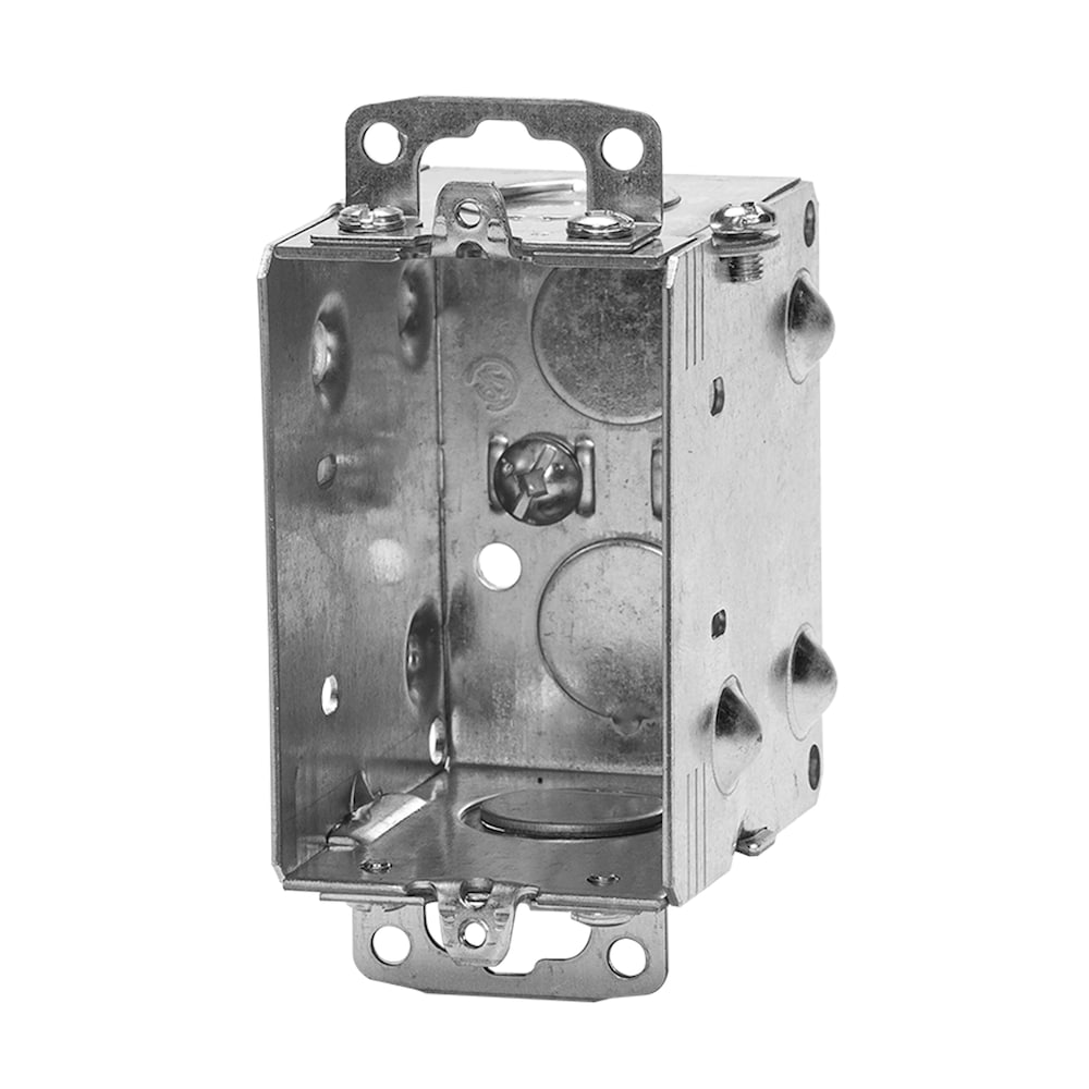 3 x 2 x 2-1/2 D. Gangable 12.5 cu.inch Rectangle Steel Device Box