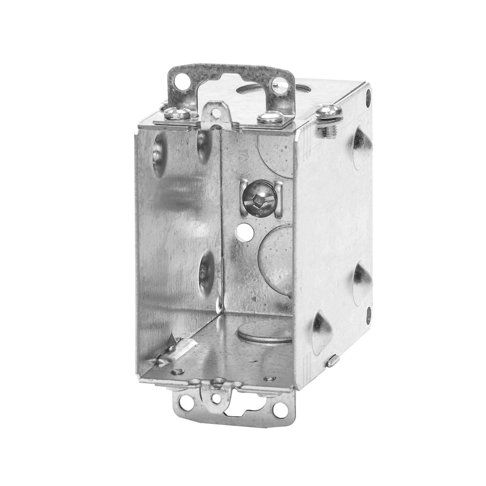 3 x 2 x 3 D. Gangable 15 cu.inch Rectangle Steel Device Box