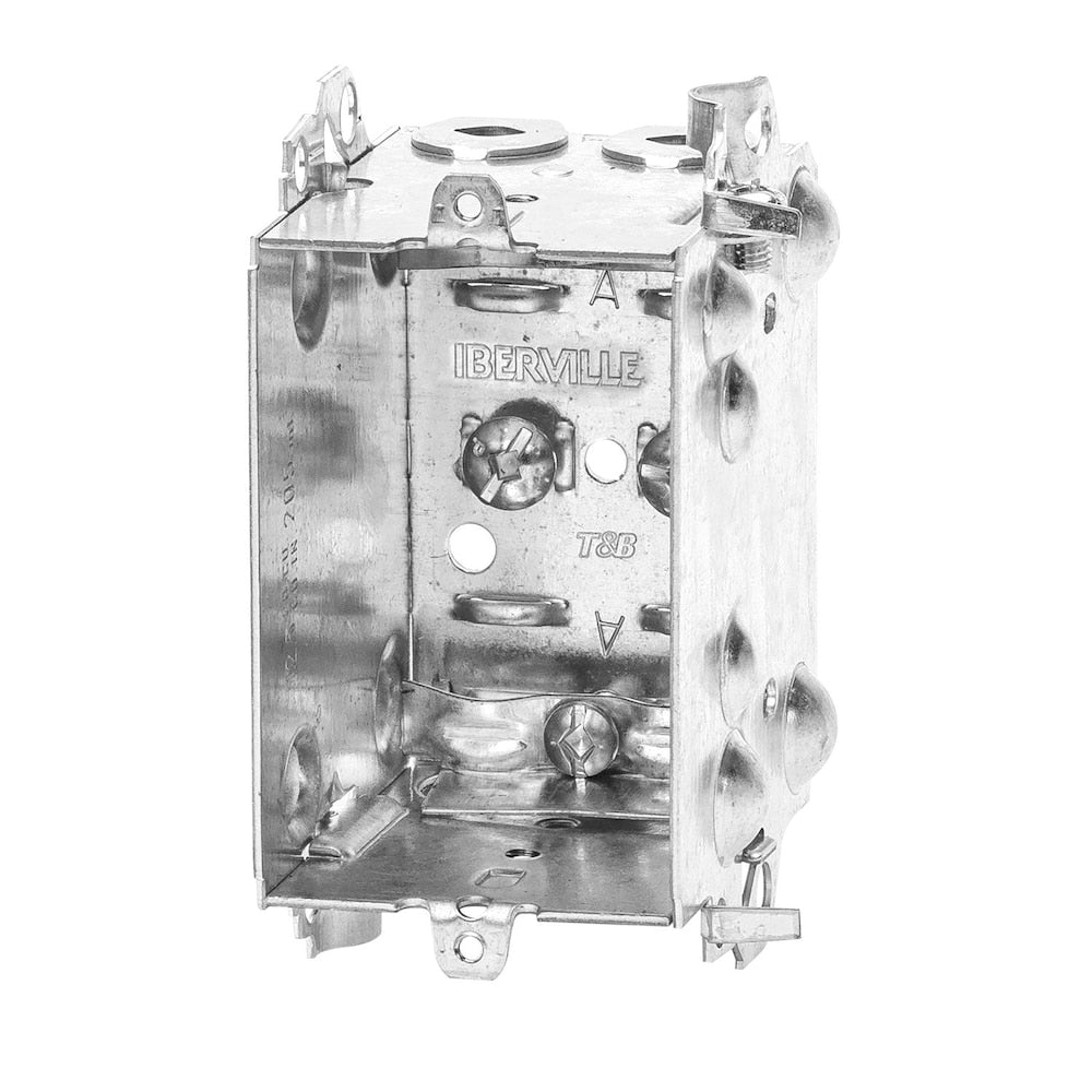 3 x 2 x 2-1/2 D. Gangable 12.5 cu.inch Rectangle Steel Device Box (30 Pack)