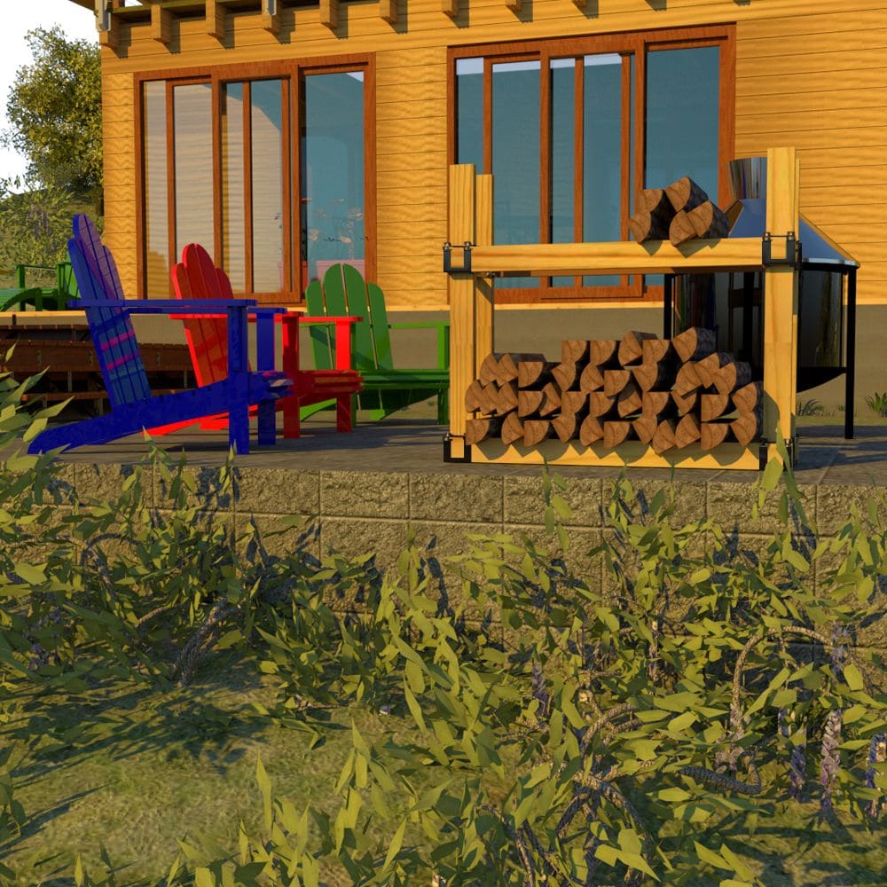 2x4 Rack Structure-Case of (4-Piece)