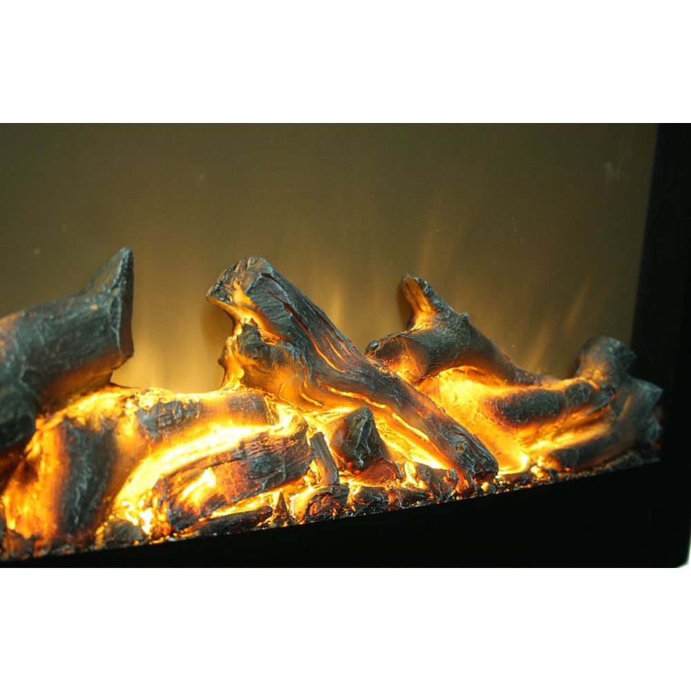 Daniel 24-inch Wall-Mount Electric Fireplace