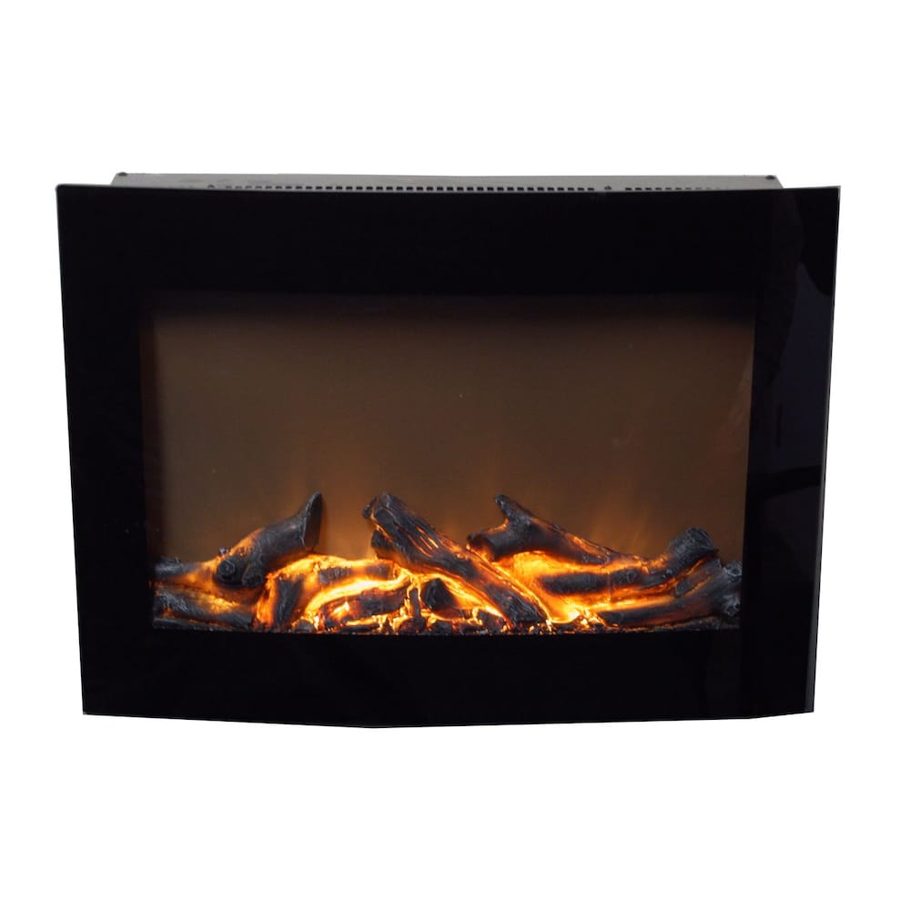 Daniel 24-inch Wall-Mount Electric Fireplace