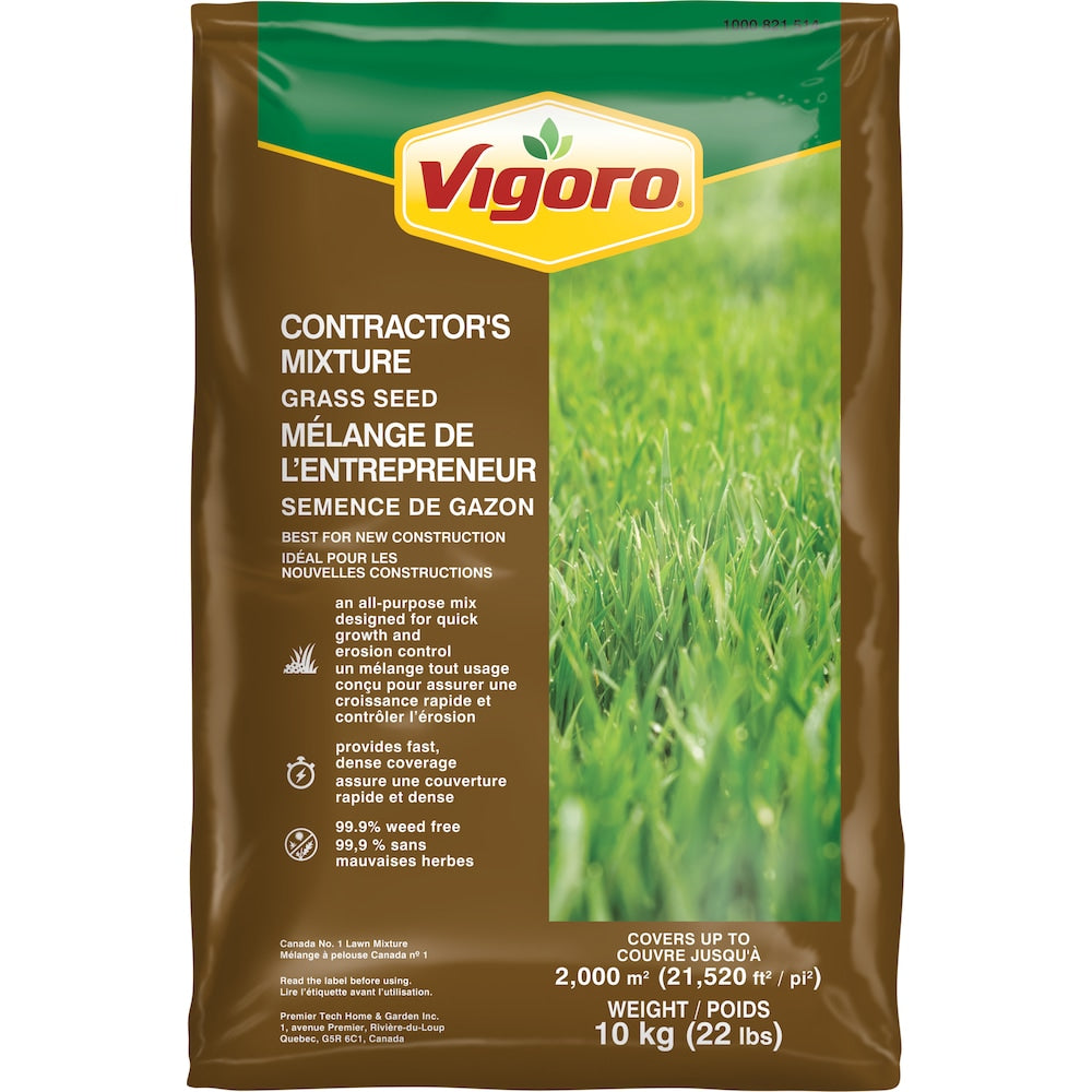 Contractor's Mix Grass Seed, 22 lbs.