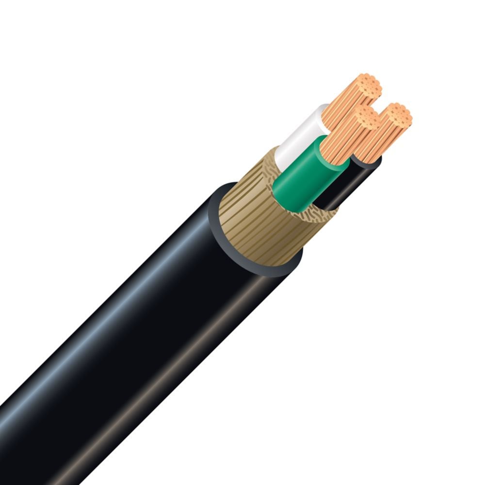 16/3 SJOOW Electrical Wire - Black (Cut By The Metre)