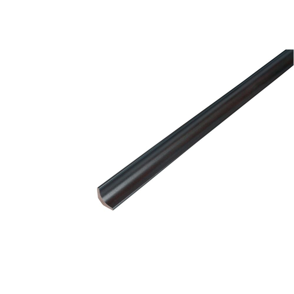 Cove - Prefinished Ready to Install - Fauxwood Espresso - 3/4 In. x 3/4 In. x 8 Ft.