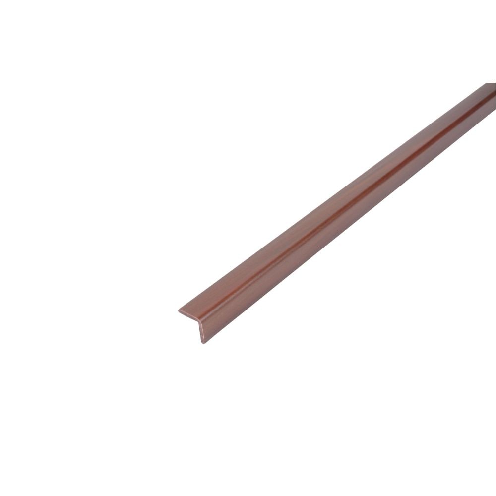 Outside Corner - Prefinished Ready to Install - Fauxwood Cafe - 3/4 In. x 3/4 In. x 8 Ft.