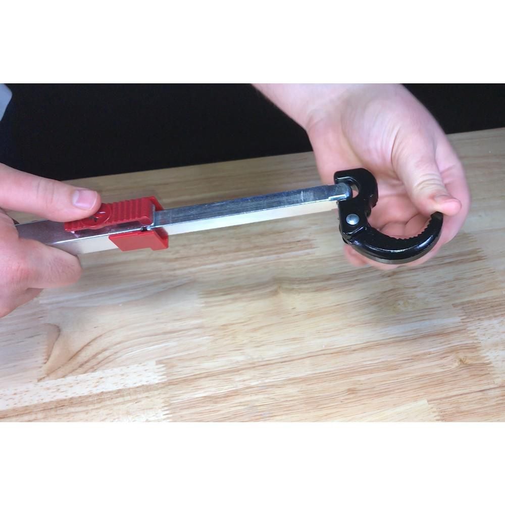 1-1/4-inch Quick-Release Telescoping Basin Wrench