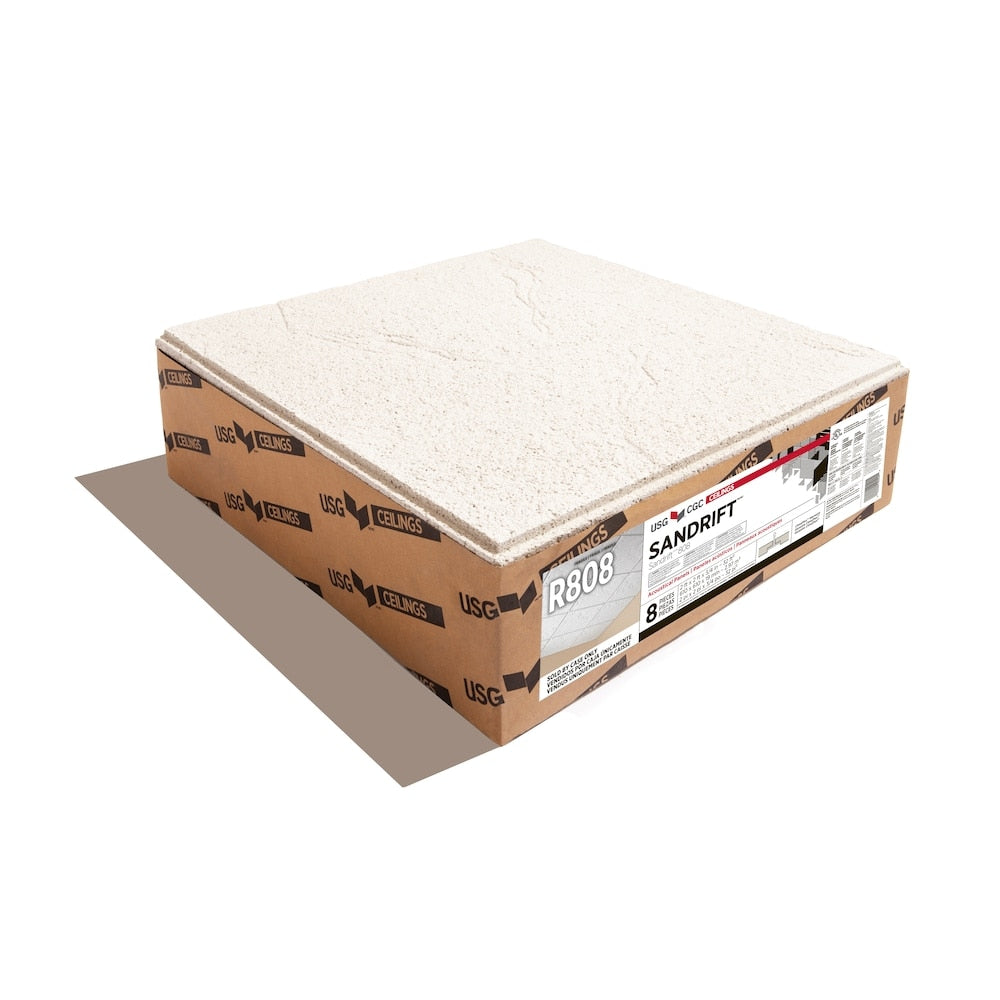 2 ft. x 2 ft. Sandrift Lay-in Ceiling Tile (Sold by Case - Pack of 8)