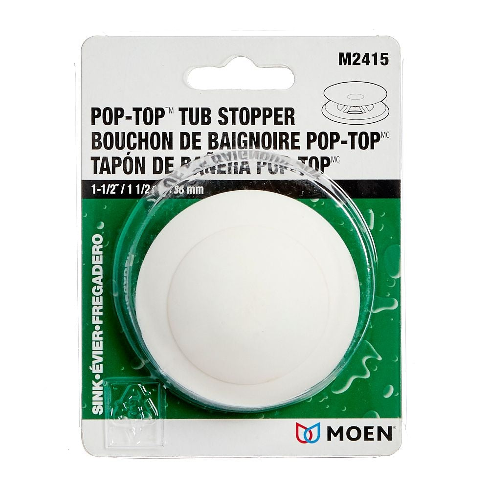 Pop-Top Tub Stopper
