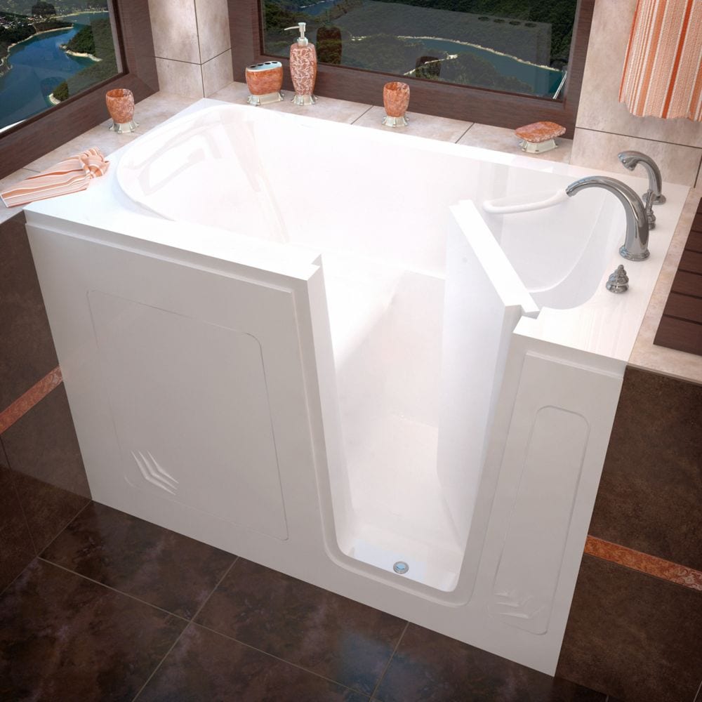 4 Feet 6-Inch Walk-In Bathtub in White