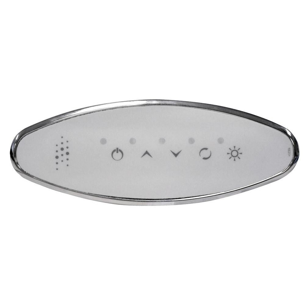 Amethyst Diamond 6 Ft. Acrylic Drop-in Left Drain Rectangular Whirlpool and Air Bathtub in White