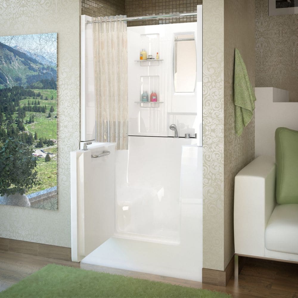 3 Feet 4-Inch Walk-In Bathtub in White