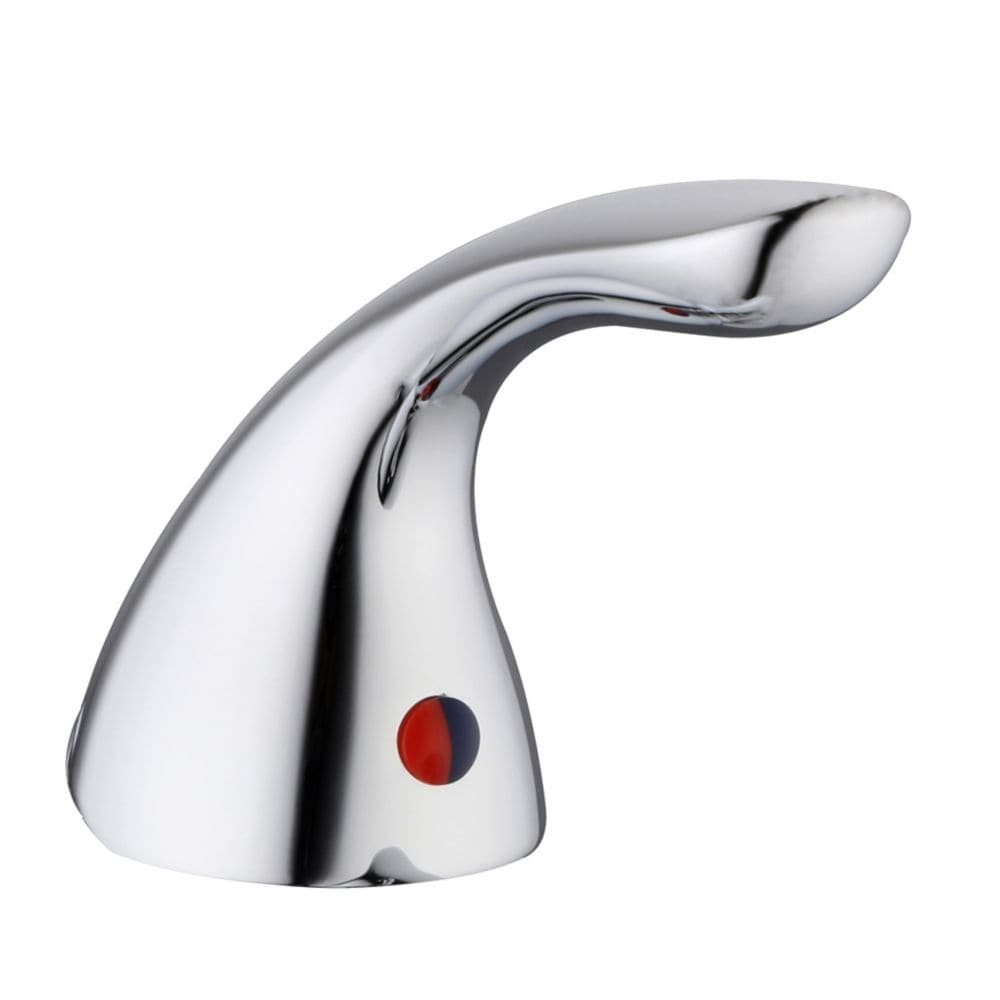 Robinet de salle de bain à arc bas à 1 poignée série 1500 avec poignée à levier en chrome