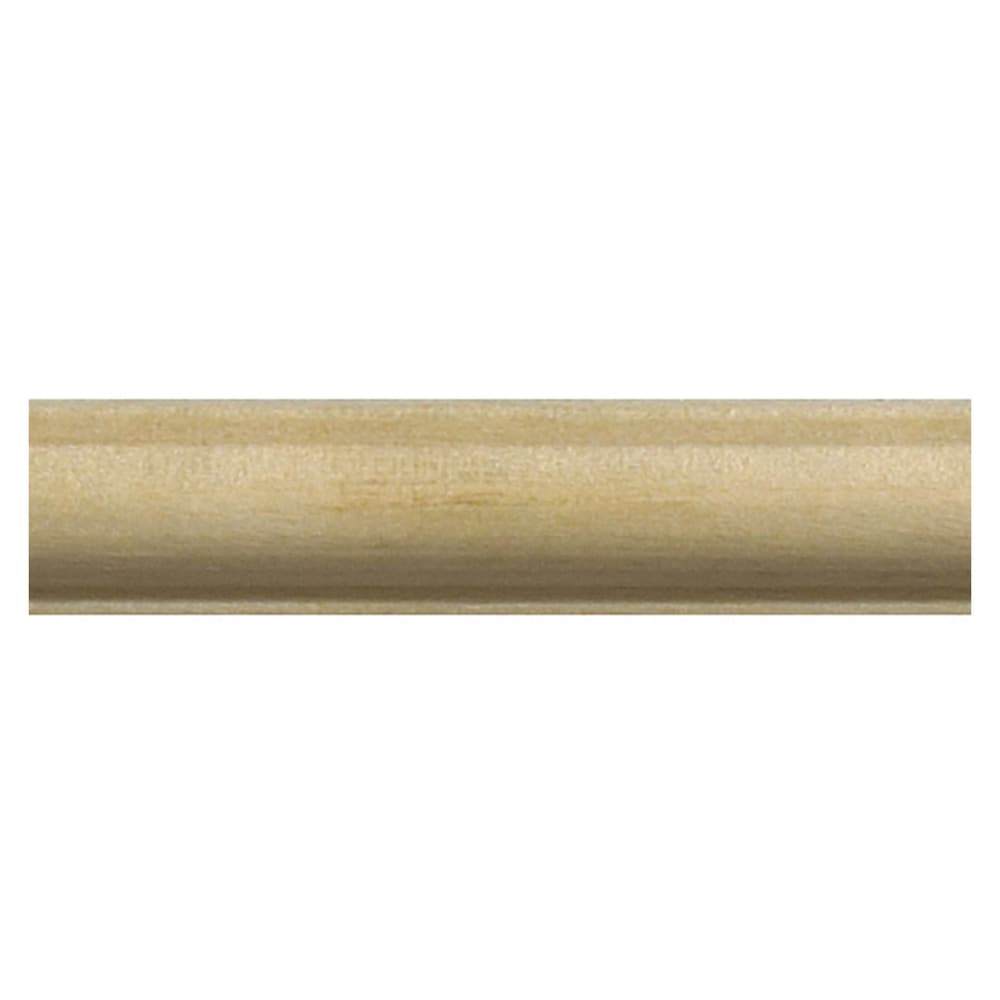 3/16-inch x 7/16-inch x 4 ft. Unfinished Paintable Basswood Decorative Moulding in Beige