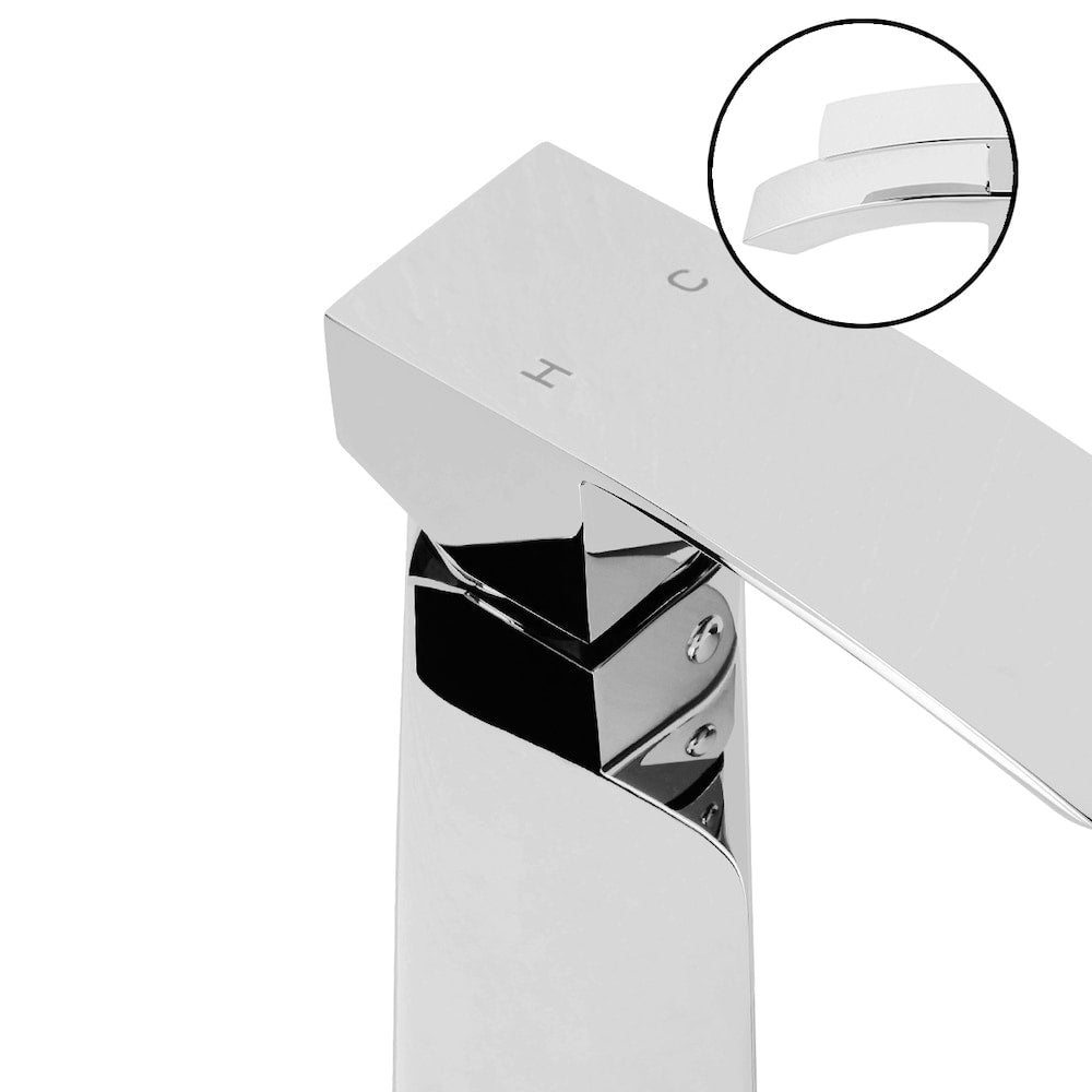 Duris Single Hole Single-Handle Vessel Bathroom Faucet in Chrome
