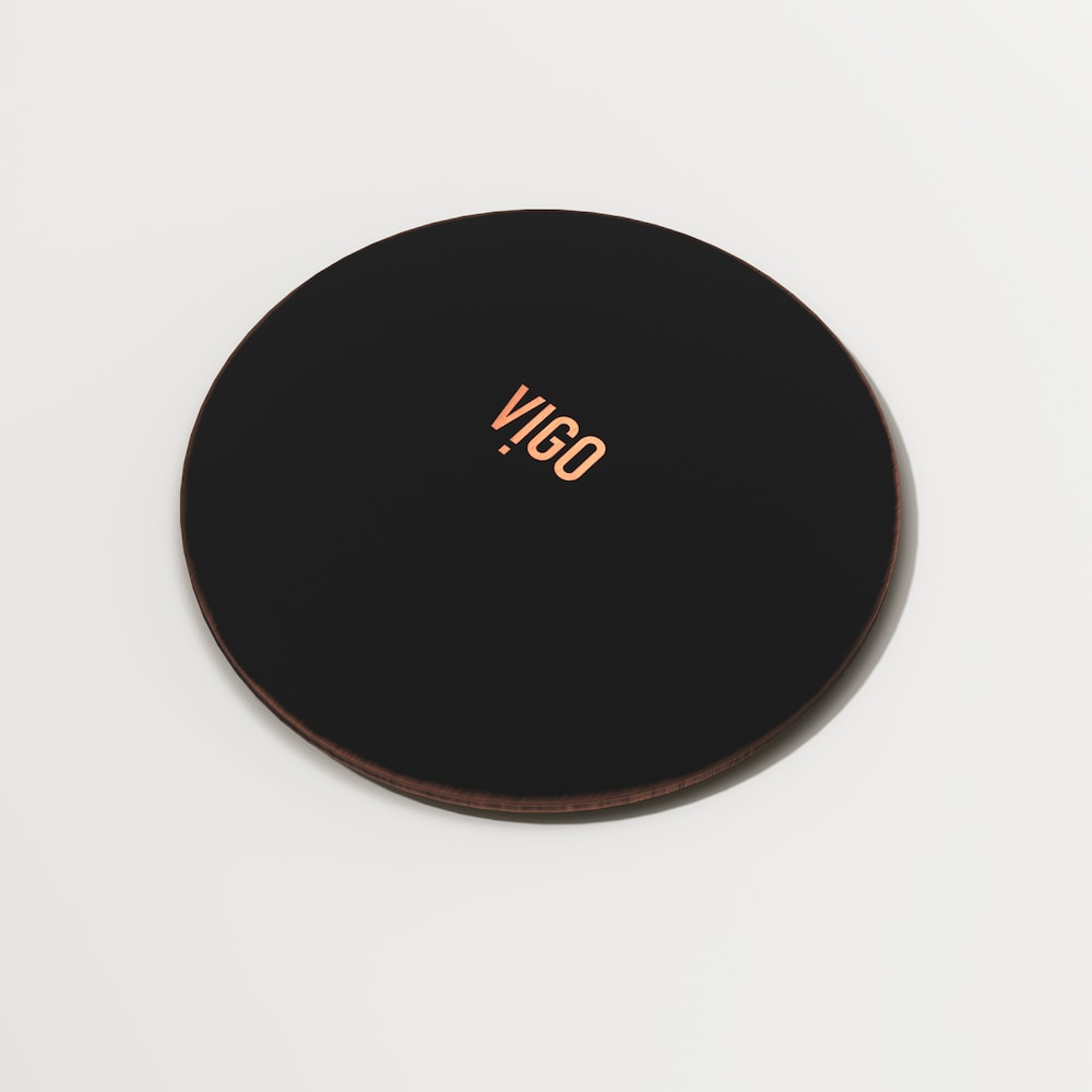 Bonde escamotable pour lavabo de salle de bain avec trop-plein en bronze huilé antique