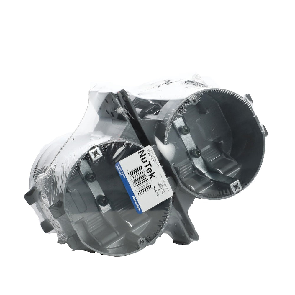 3-3/4 x 4 x 2-3/4 D. 26 cu in. Round Ceiling Box with Side Bracket (Pack of 4 Units)