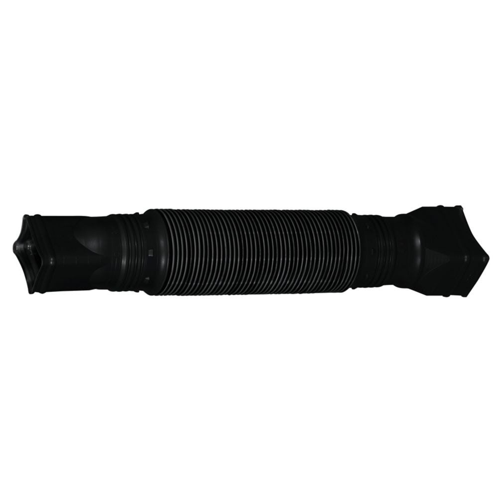 Flex-A-Spout Downspout Extension in Black