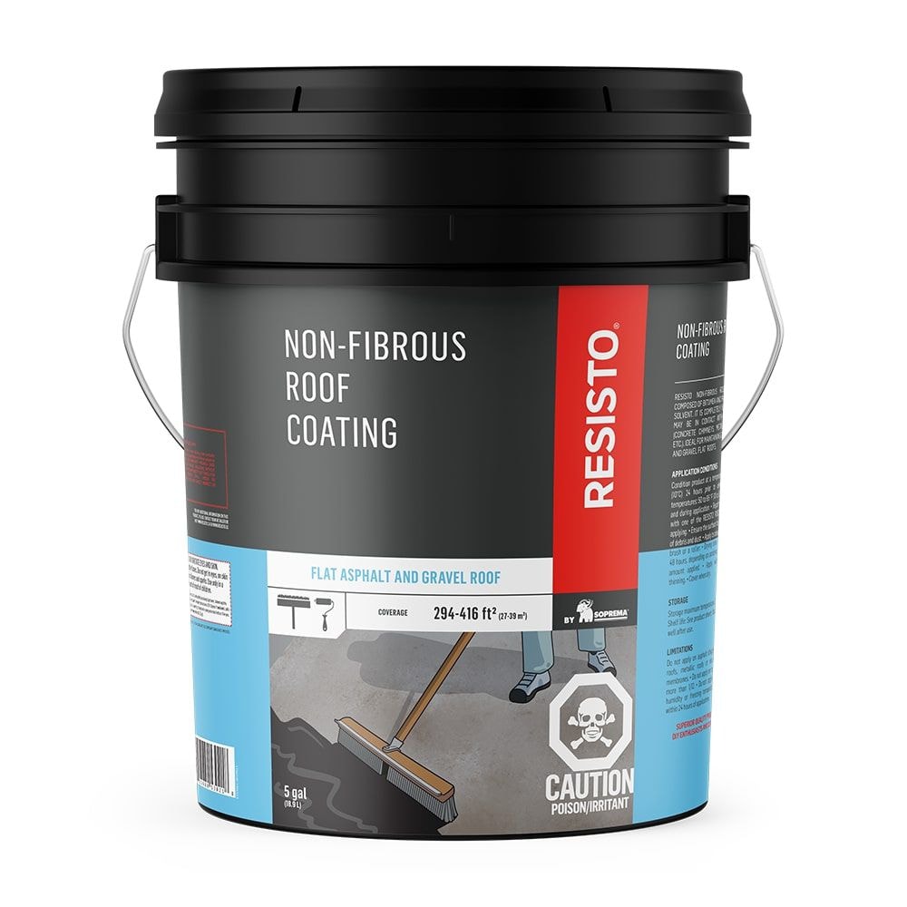 Non-Fibrous Roof Coating 18,9 L (5 Gal)