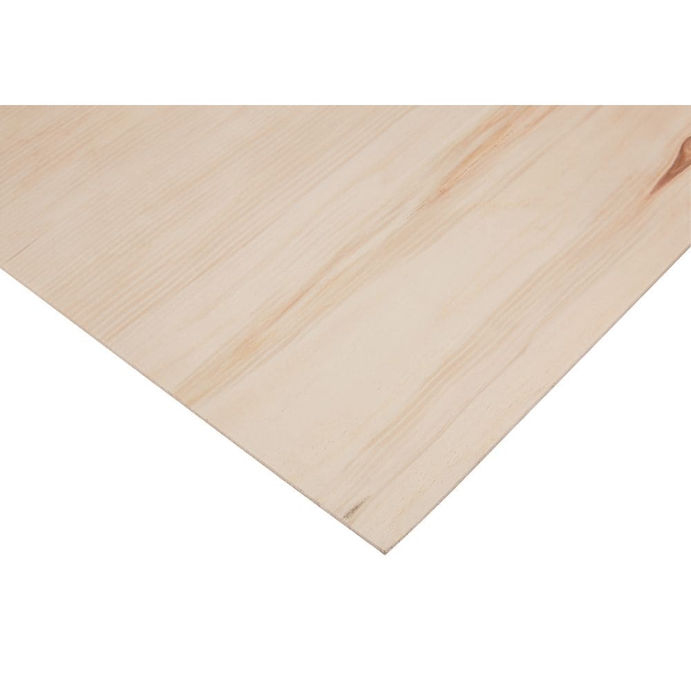 1/4 Inch x 4 Feet x 8 Feet Sanded Aspen Plywood