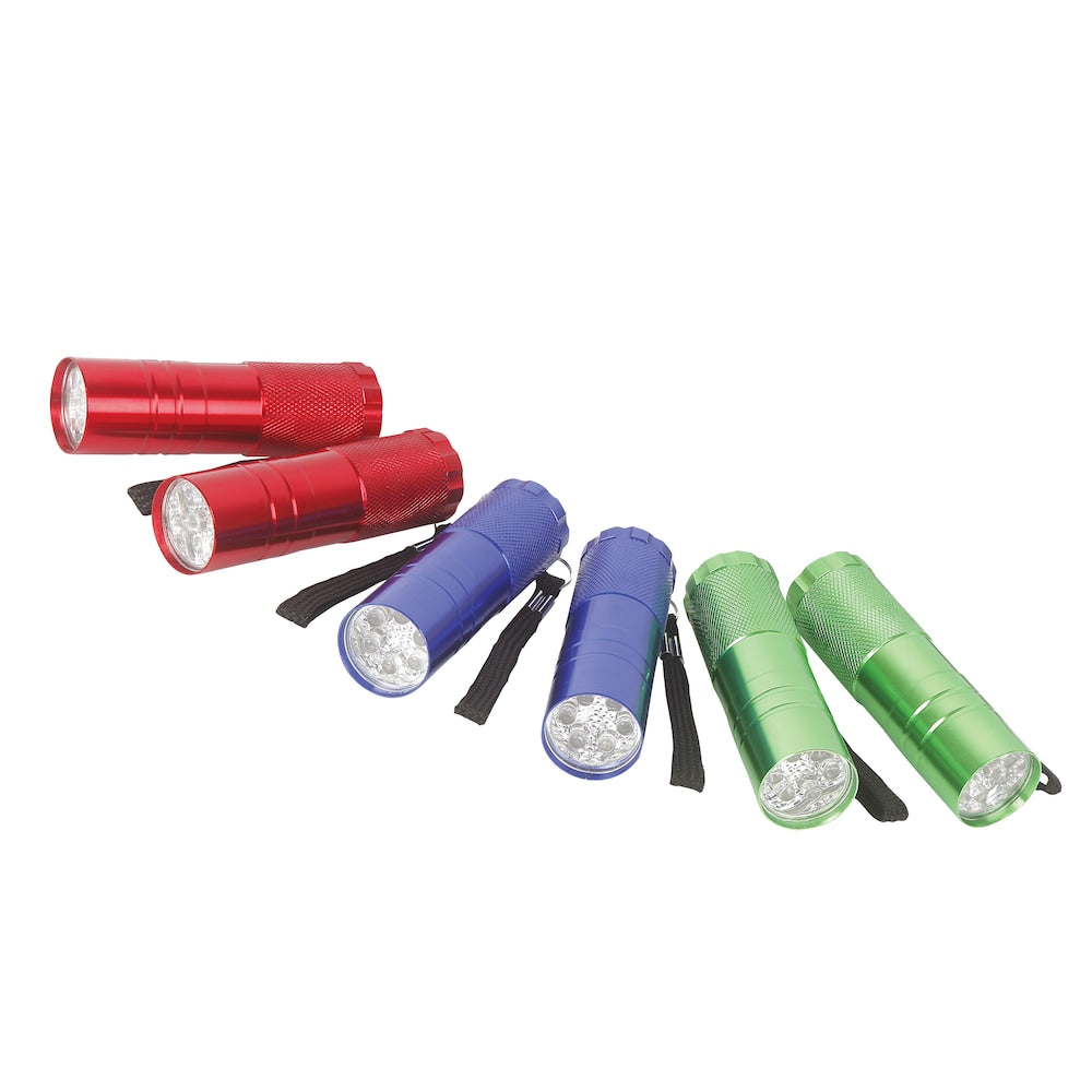 Ensemble de lampes de poche à DEL et phares (lot de 8)