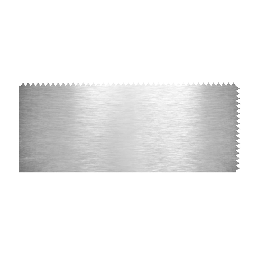 1/4 in. x 3/16 in. Traditional Carbon Steel V-Notch Flooring Trowel with Wood Handle