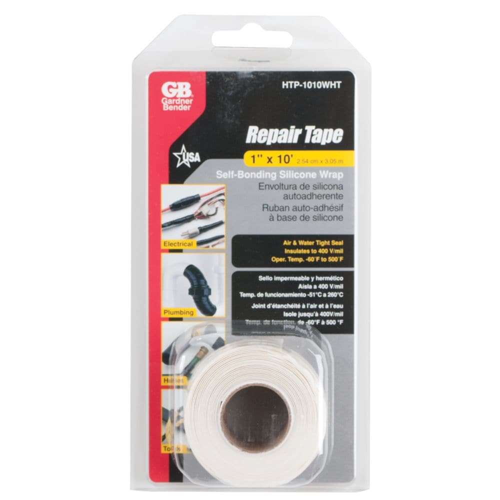 1 Inch x 10 Feet Repair Tape White