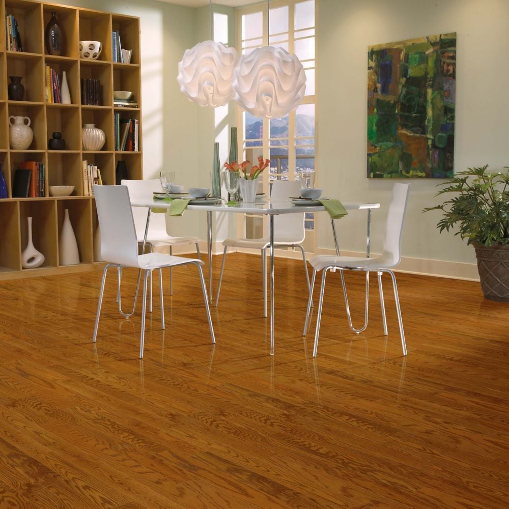 White Oak Gunstock 3/4-inch x 3 1/4-inch x Varying Length Hardwood Flooring (22 sq. ft. / case)