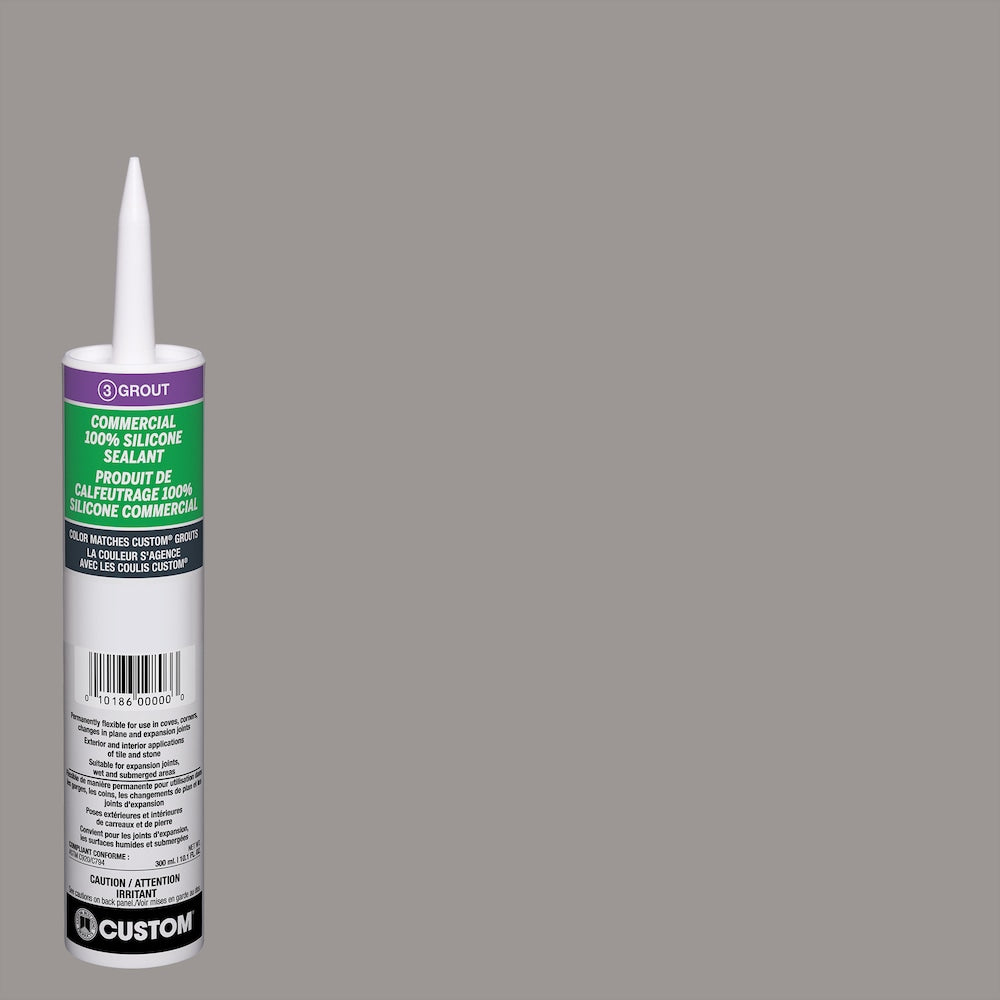 Commercial 165 Delorean Gray 10,1 oz. Mastic 100 % silicone