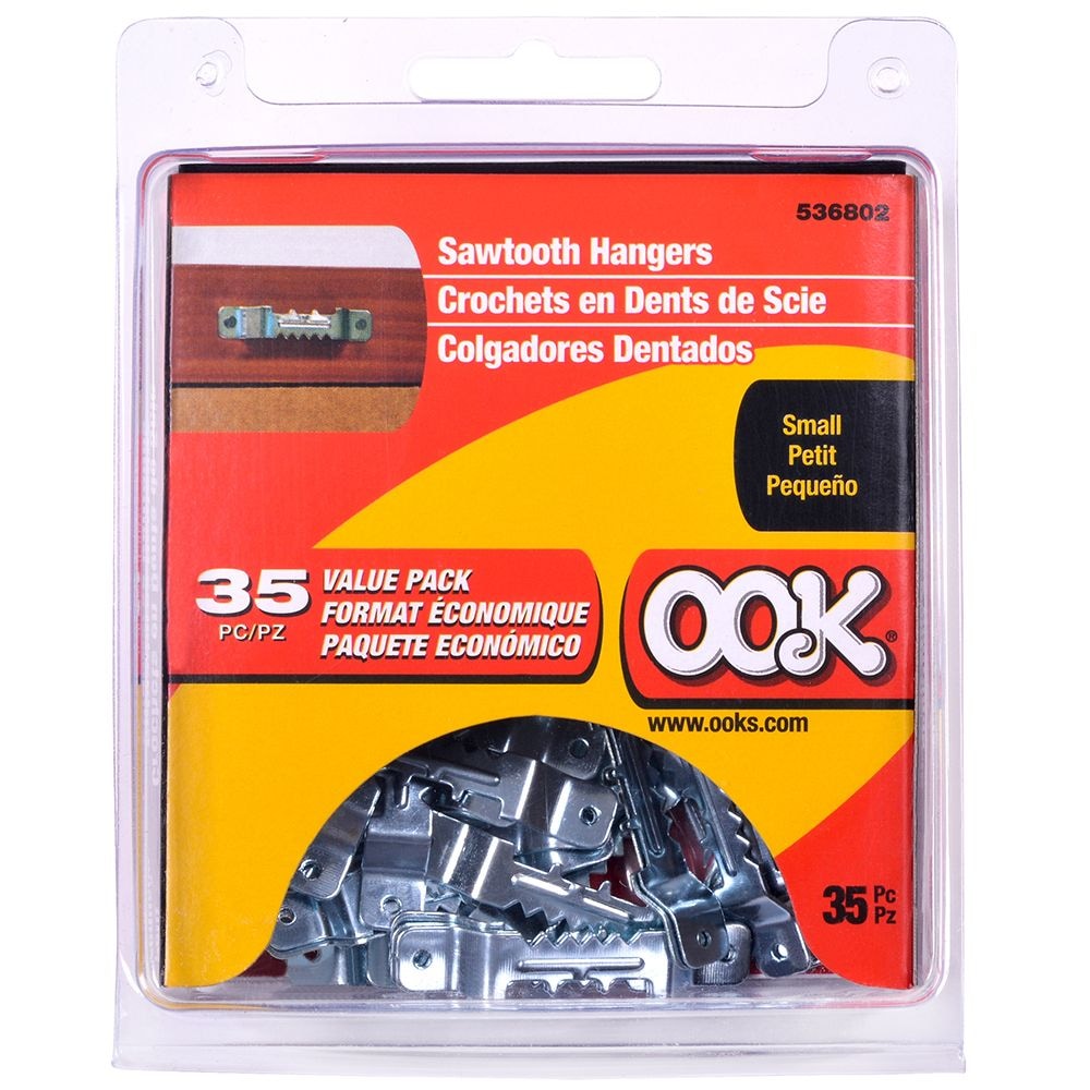 Paquet économique de petits cintres en dents de scie - 35 pièces