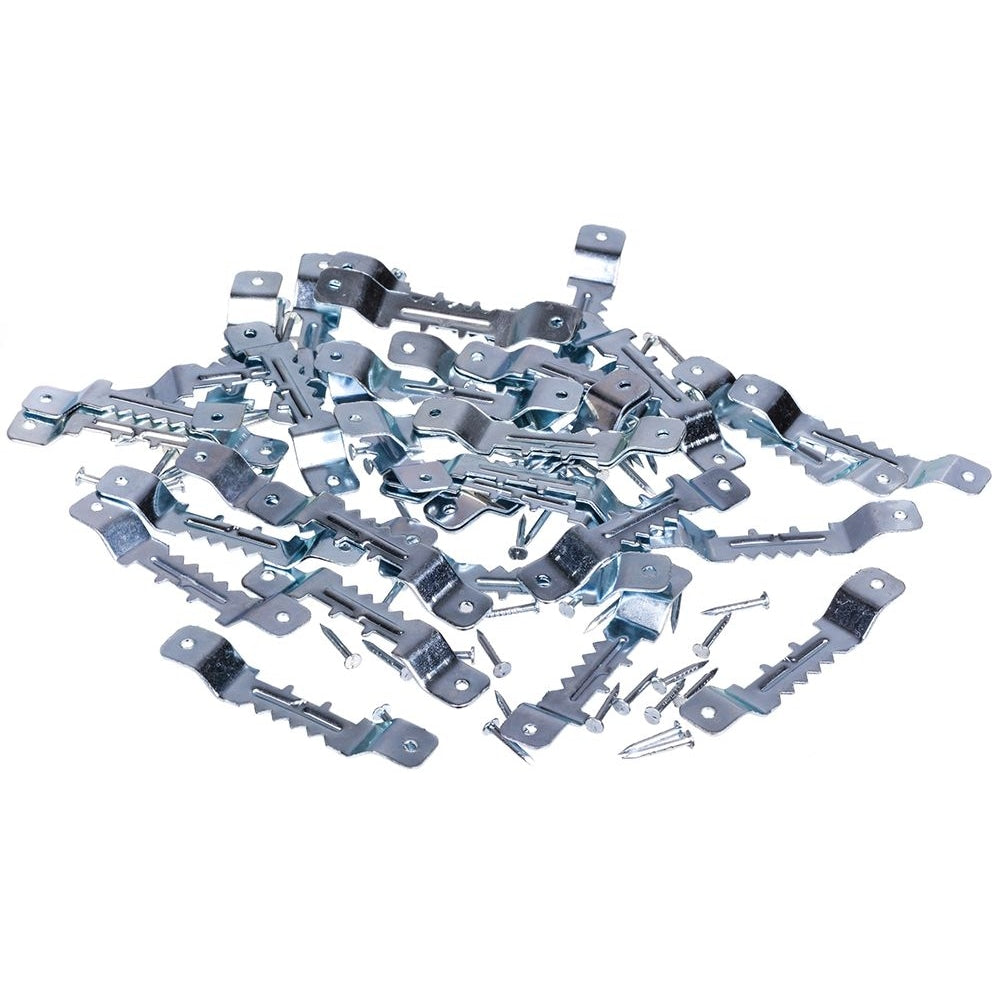 Paquet économique de petits cintres en dents de scie - 35 pièces