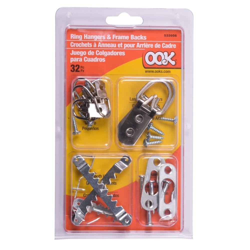 Assorted Frame Hanging Hardware - 32pcs