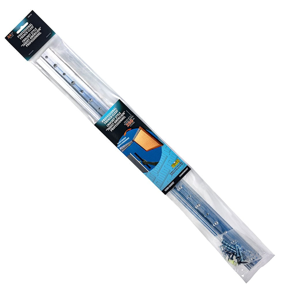 Taquet français professionnel Hangman de 24 pouces et 250 lb max. - 1 paquet