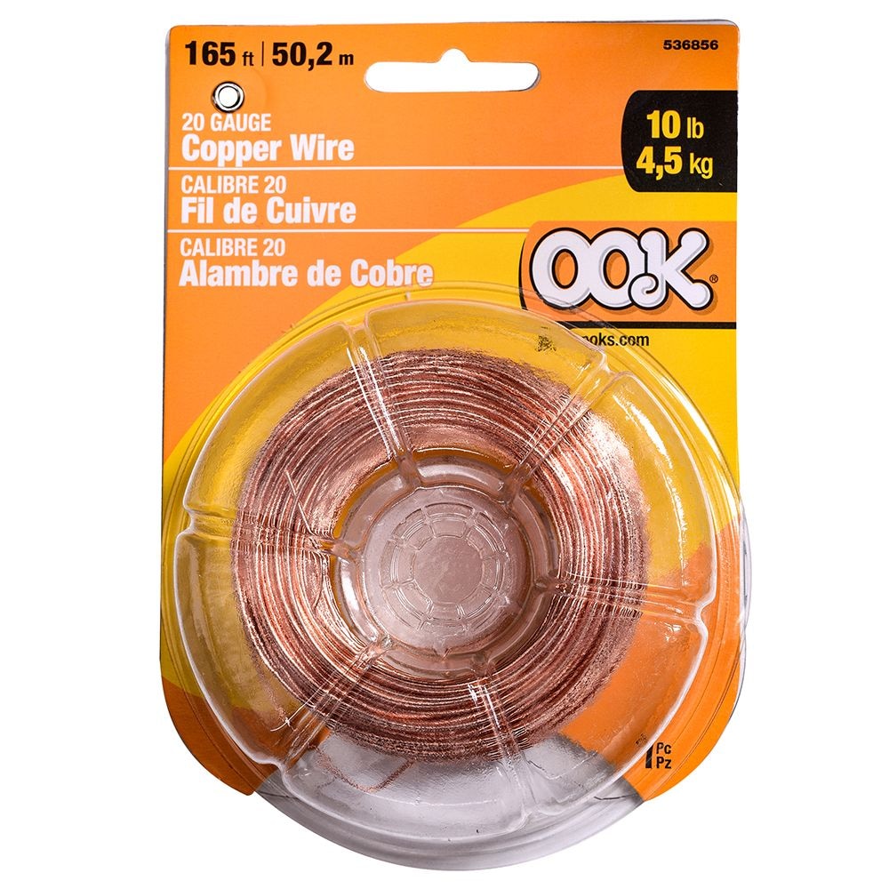 165-ft 20-Ga. 10-Lb Max Copper Wire - 1pc