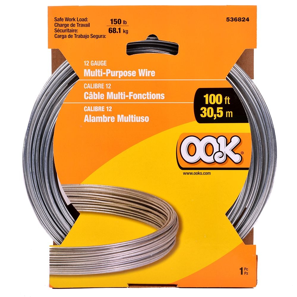 100-ft 12-Ga 150-Lb Max Multi-Purpose Wire - 1pc