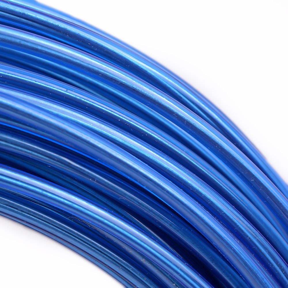 Fil multi-usages recouvert de plastique bleu de 50 pieds - 1 pièce