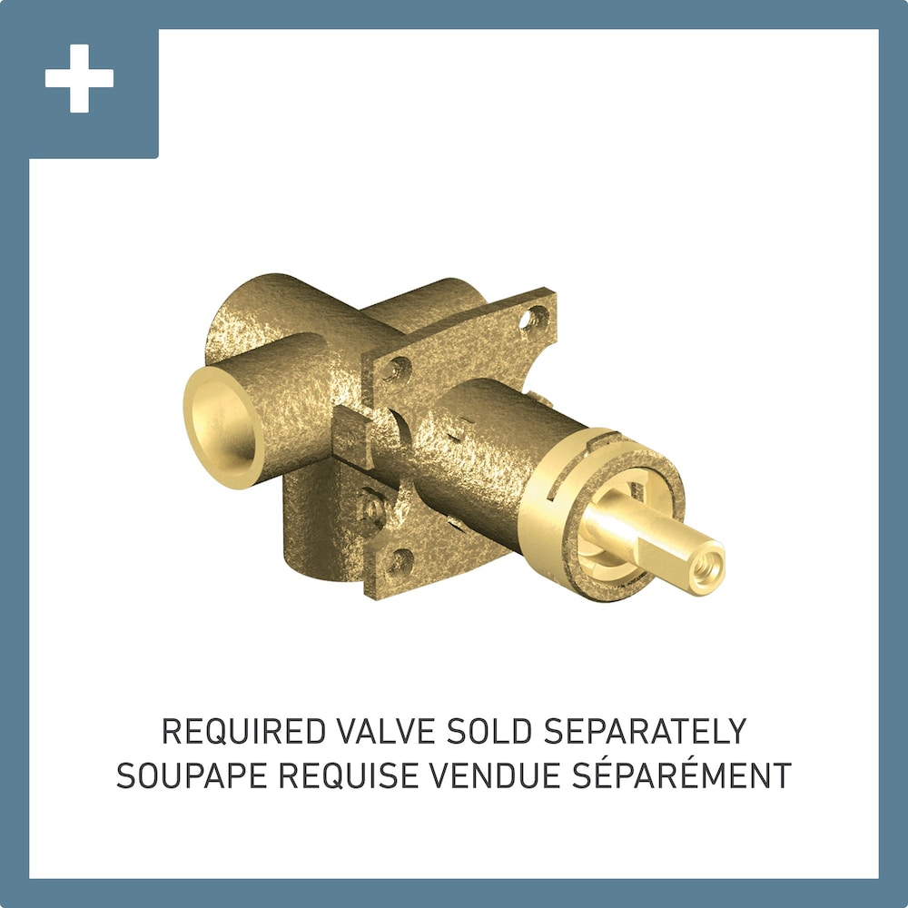 Align Single-Handle 2-Function Diverter Valve Trim Kit in Brushed Nickel (Valve Not Included)