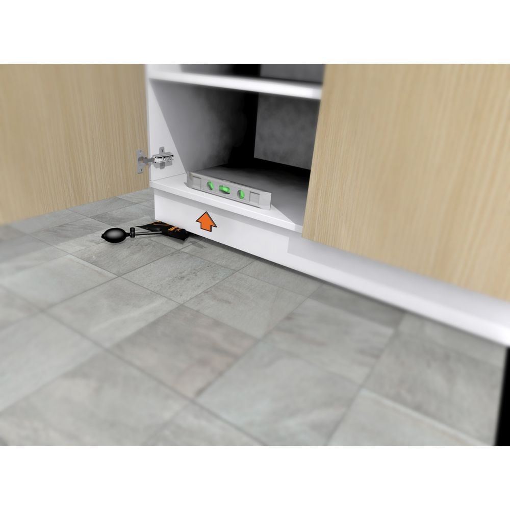 Inflatable, reusable shim 300 lbs.