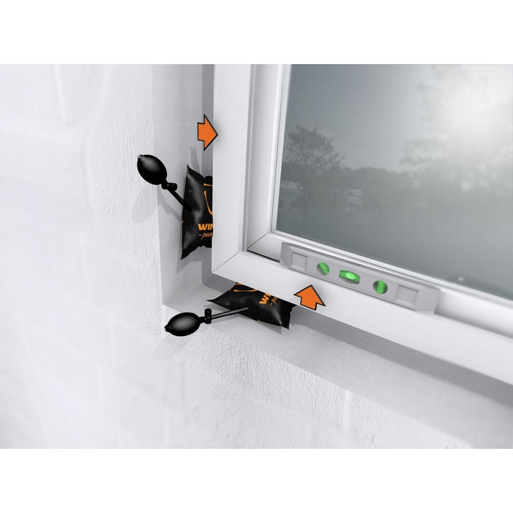 Inflatable, reusable shim 300 lbs.