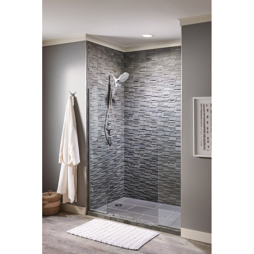 Attract 6-Setting Rain Shower and Handheld Shower Head with Magnetic Dock in Chrome