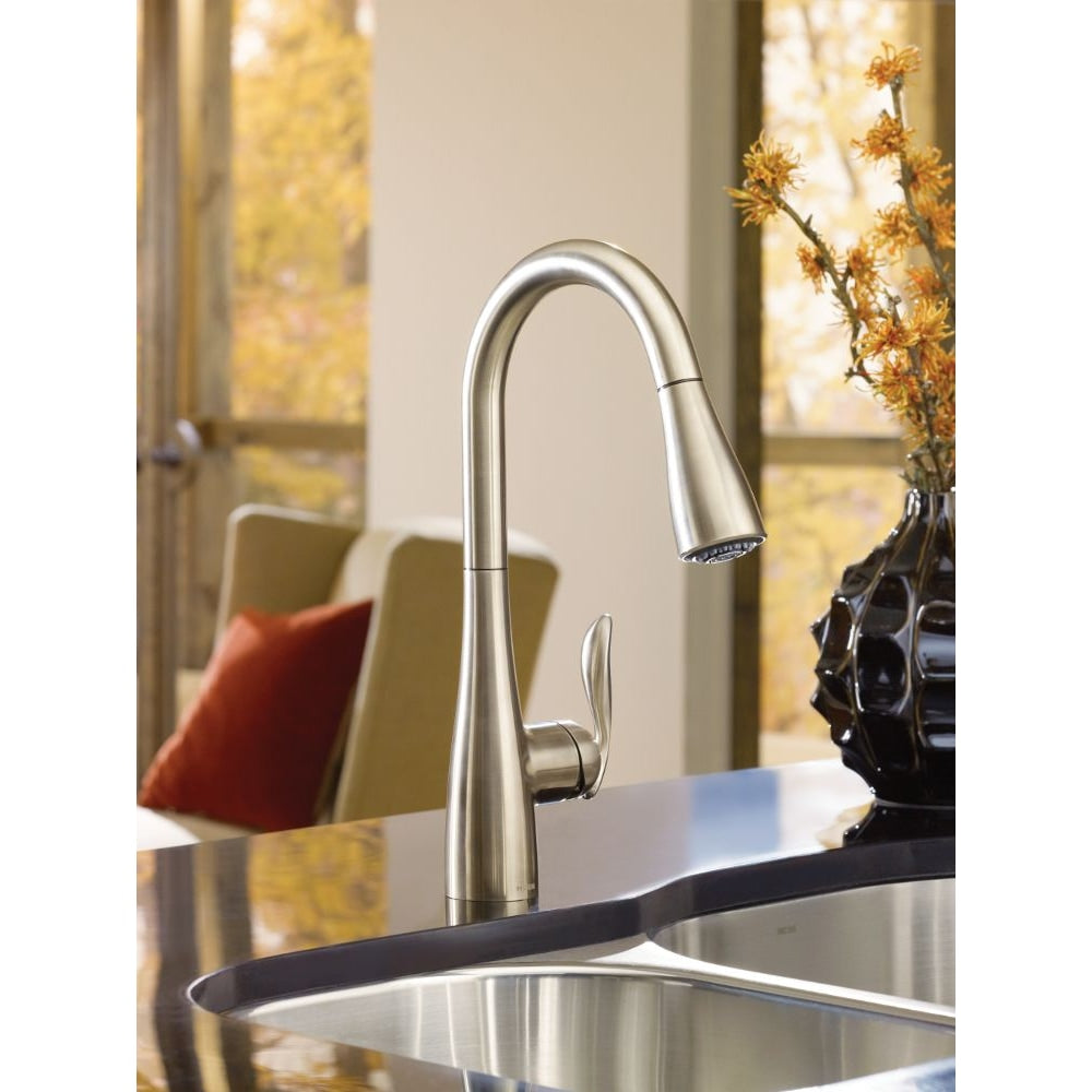 Arbor Pull Down Kitchen Faucet/Tap in Spot Resistant Stainless Steel