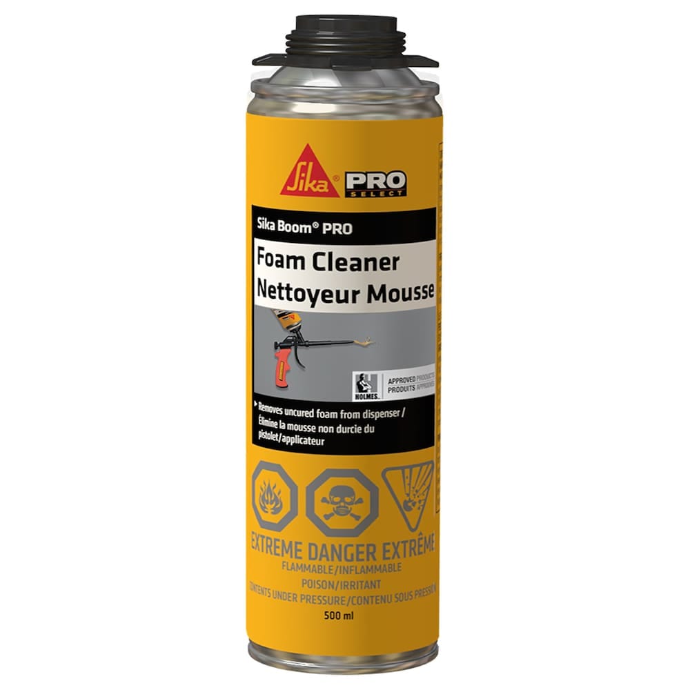 Sika Boom Pro Cleaner 17 oz, Aerosol Cleaner for Removing Uncured Foam from Dispenser Gun, 460g