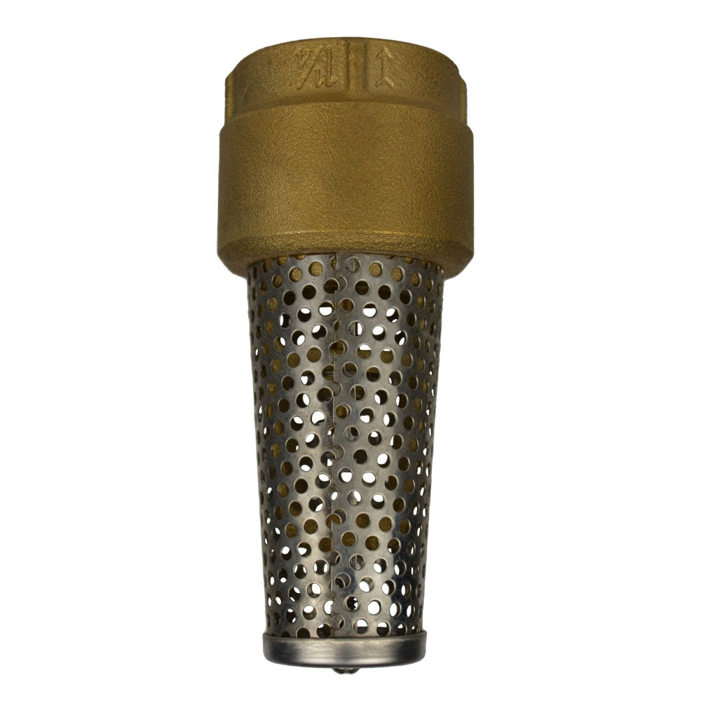 1-1/4 inch Bronze Foot Valve