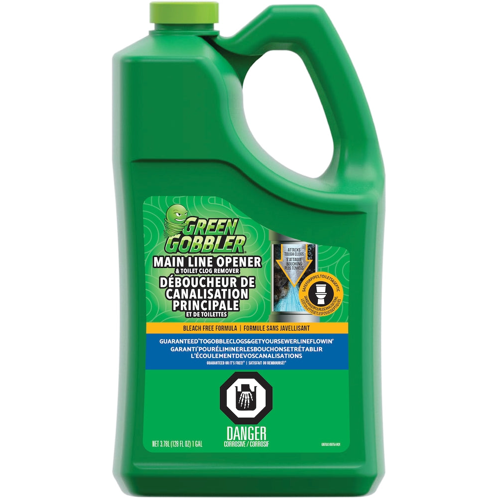 3.78 L (1-Gallon) Main Line Opener & Toilet Clog Remover