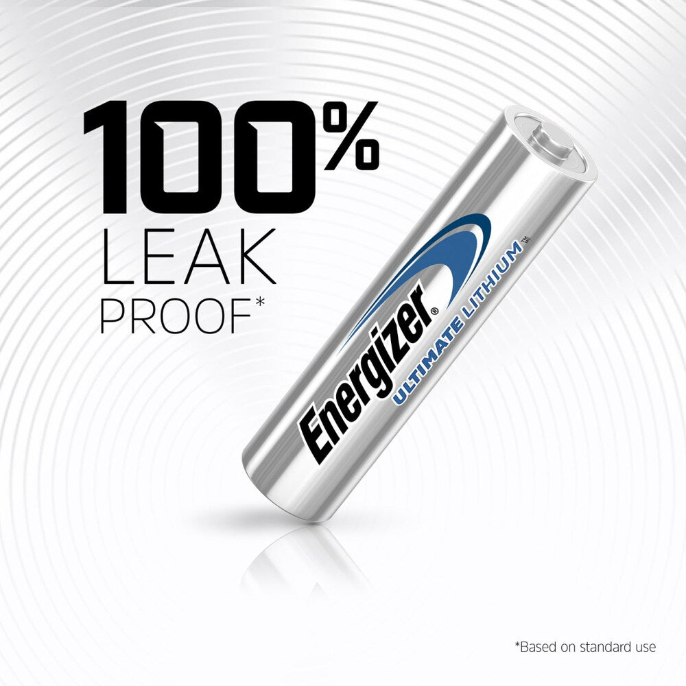 Energizer Ultimate Lithium AAA Batteries (4 Pack), Lithium Triple A Batteries